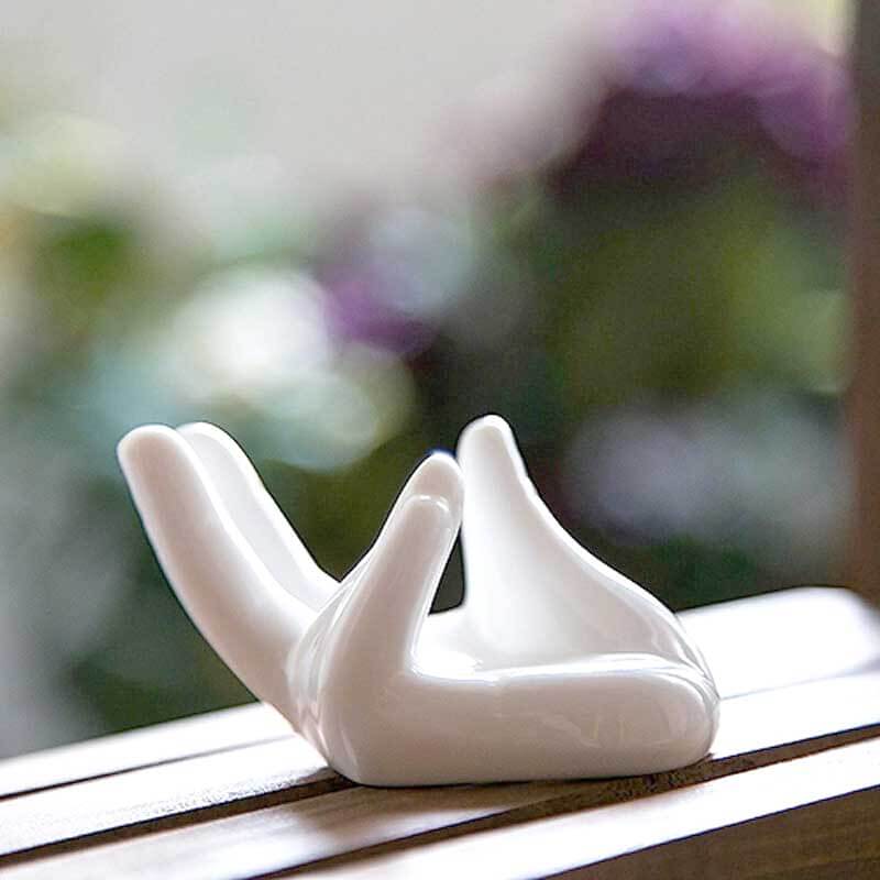 Ceramic Hand Decor Stand For Moon Lamp – Simply Novelty