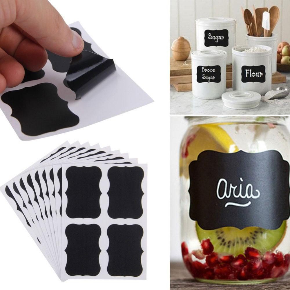 Reusable Chalkboard Sticker Labels