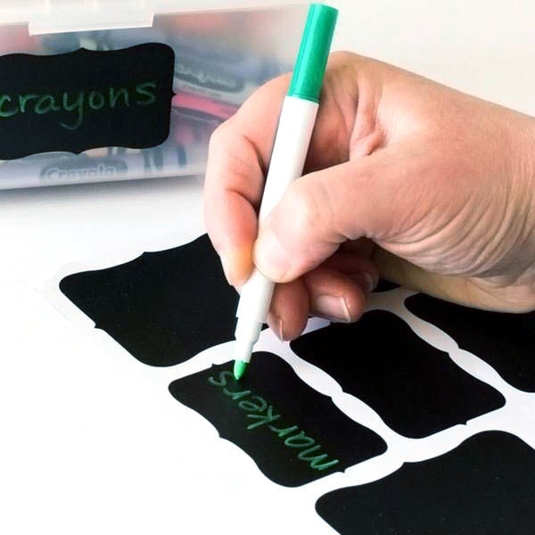 Reusable Chalkboard Sticker Labels