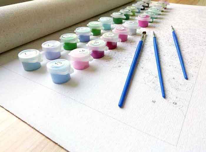 Simply Novelty Paint-By-Numbers Kit