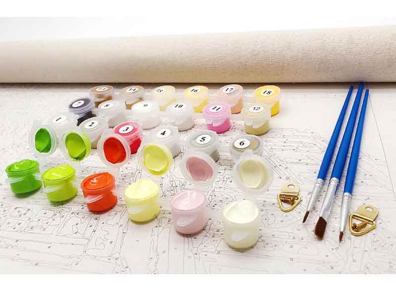 Simply Novelty Paint-By-Numbers Kit