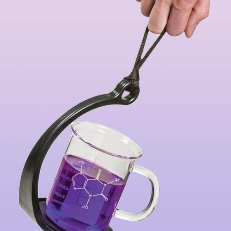New No Spill Mug Cup Holder for Shaky Hands to Carry Hot Cold Drinks Cup A