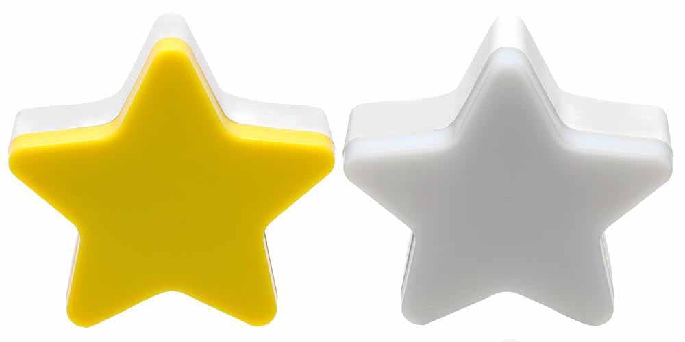 Cute Star Night Light With Smart Light Sensor