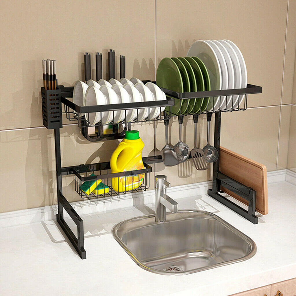 PremiumRacks Professional Over The Sink Dish Rack - Fully Customizable