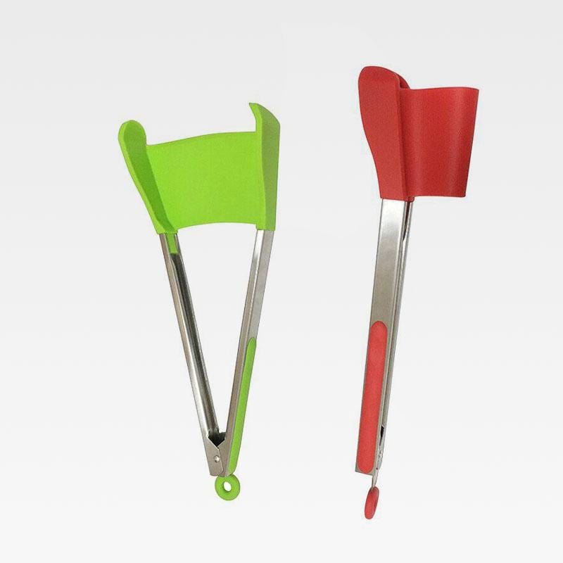 Clever Tongs 2-in-1 Kitchen Spatula & Tongs 