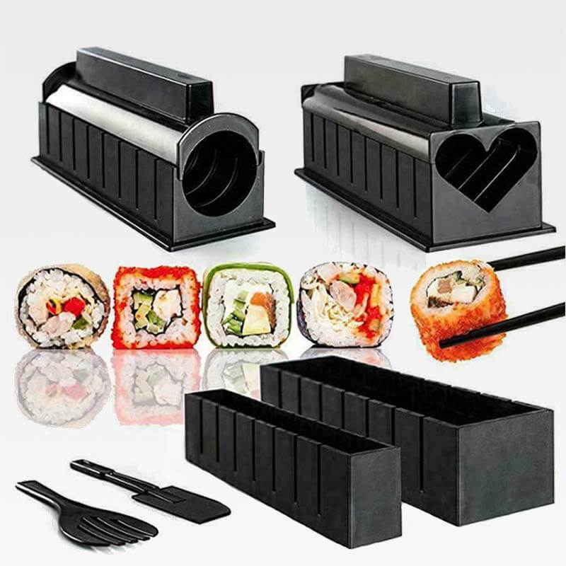 Sushi Making Kit, 10pcs Sushi Maker, Fun Sushi Rice