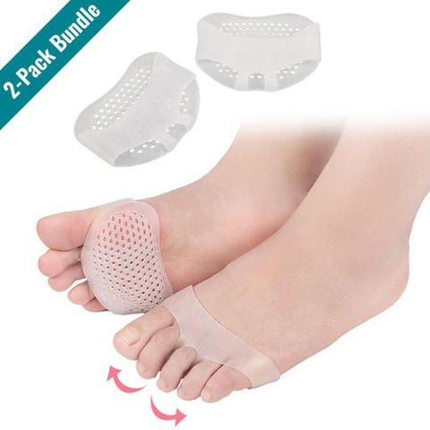 silicone padded forefoot insoles