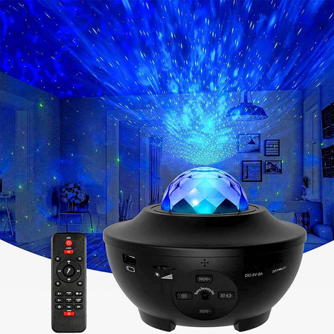 led galaxy night light projector