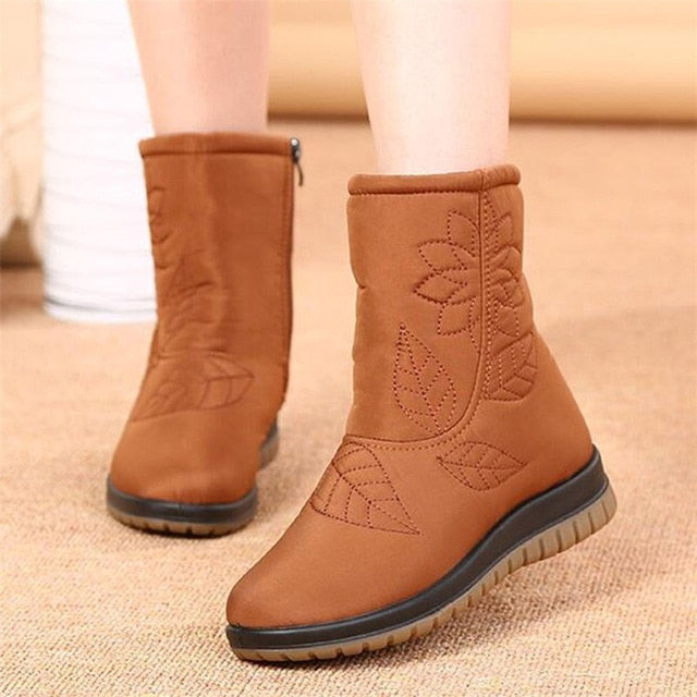 women's waterproof winter ankle boots