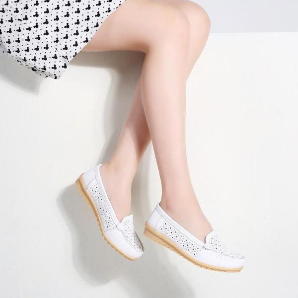 cutout loafers