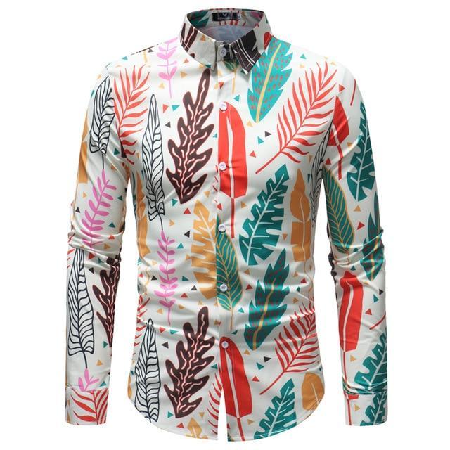 hawaiian dress shirt long sleeve