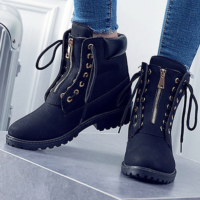 ankle work boots womens