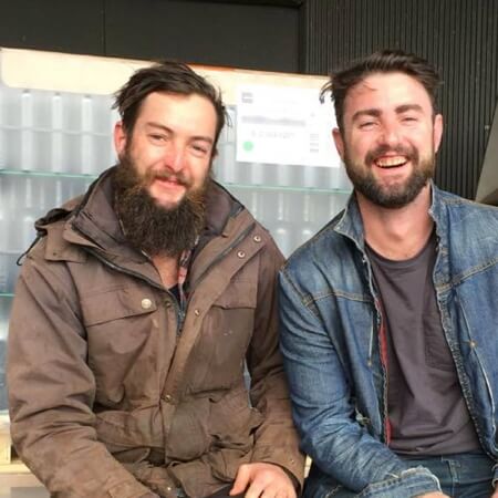 Tim and Lawrence Scanlon, brothers in wine and denim