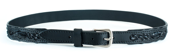 Crocodile Hook Skinny Belt – OMNIA