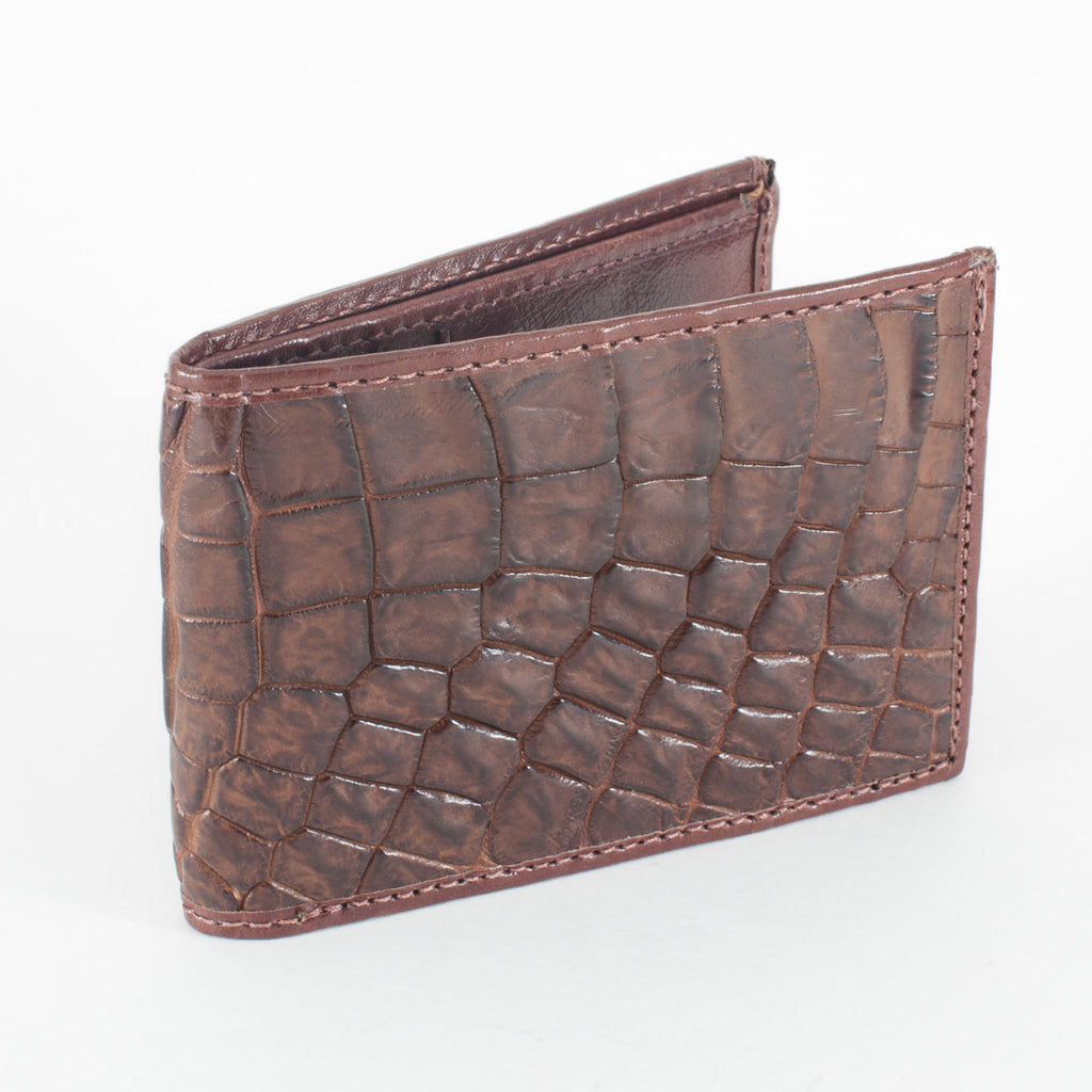 Minimalist Crocodile Skin Wallet – Crocodile Darwin