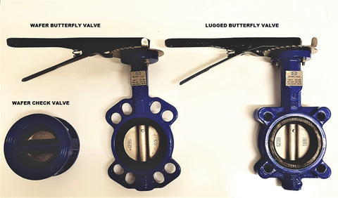 Cast Iron Butterfly Valves & Check Valves