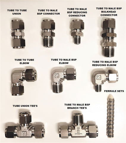 Stainless Steel Compression Fittings