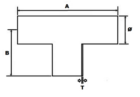 Stainless Steel Equal Tube Tees