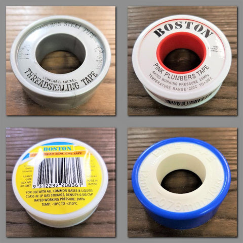 stainless steel teflon tape