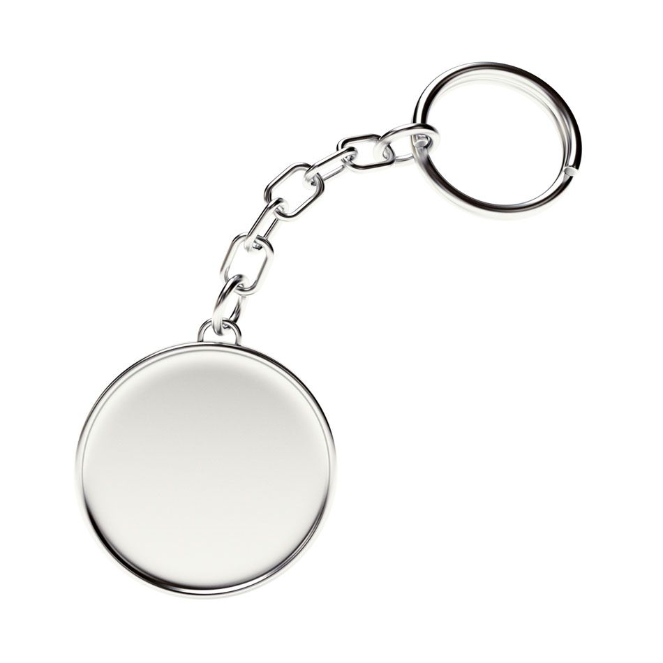 Silver Keychains - No Minimum Quantity