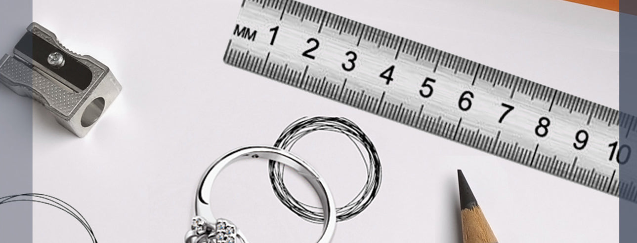 Finger Measuring Tool Rulers Ring Sizer Measure Hand Inch Gauge