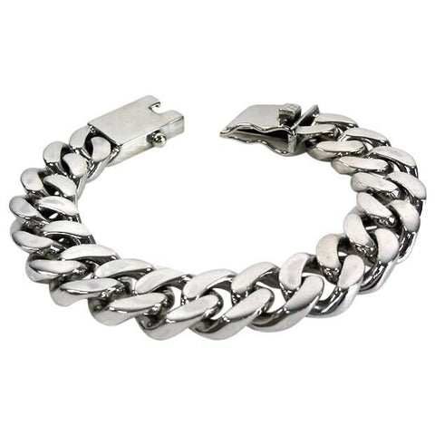 Cheap Gothic Skull Body Bracelet for Men Biker Jewelry Mens Bracelets on  Hand Band Chain Stainless Steel Accessories | Joom