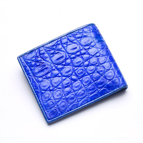 Lateral Skin Crocodile Wallet