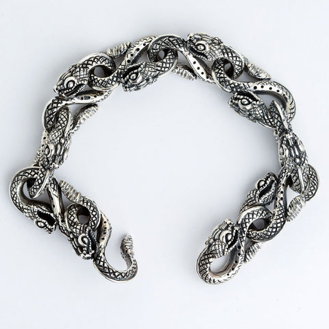 Jörmungandr Viking Bracelet snake serpent bronze Naav bronze historical  jewels Jewellery  wulflundcom