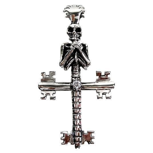 skull key necklace