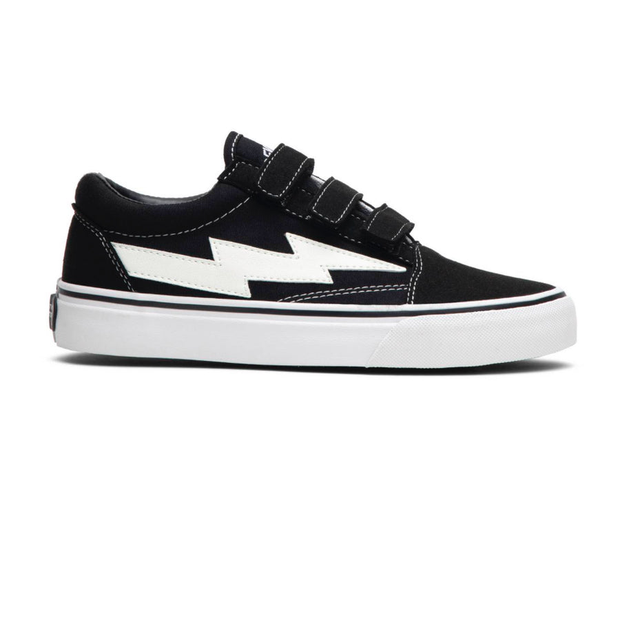 revenge x storm low top velcro black