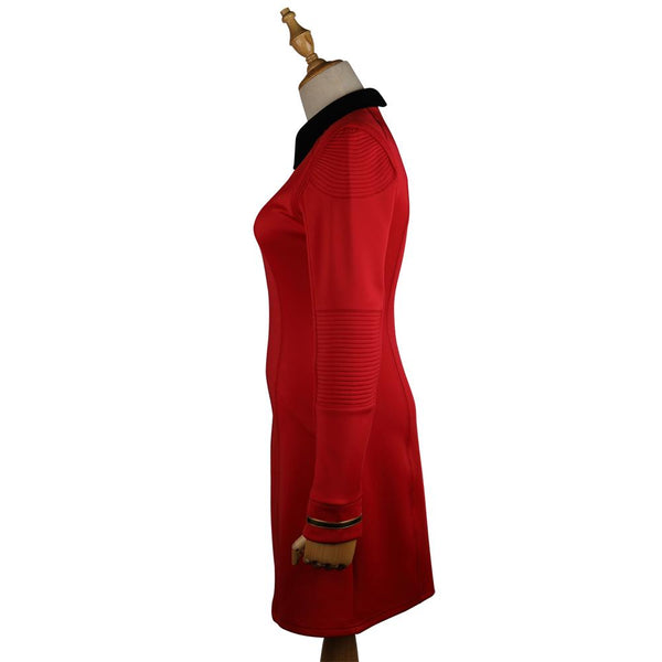Cosicon Star Trek Discovery Season 2 Commander Female Uniform Dress Woman Cosplay Costume