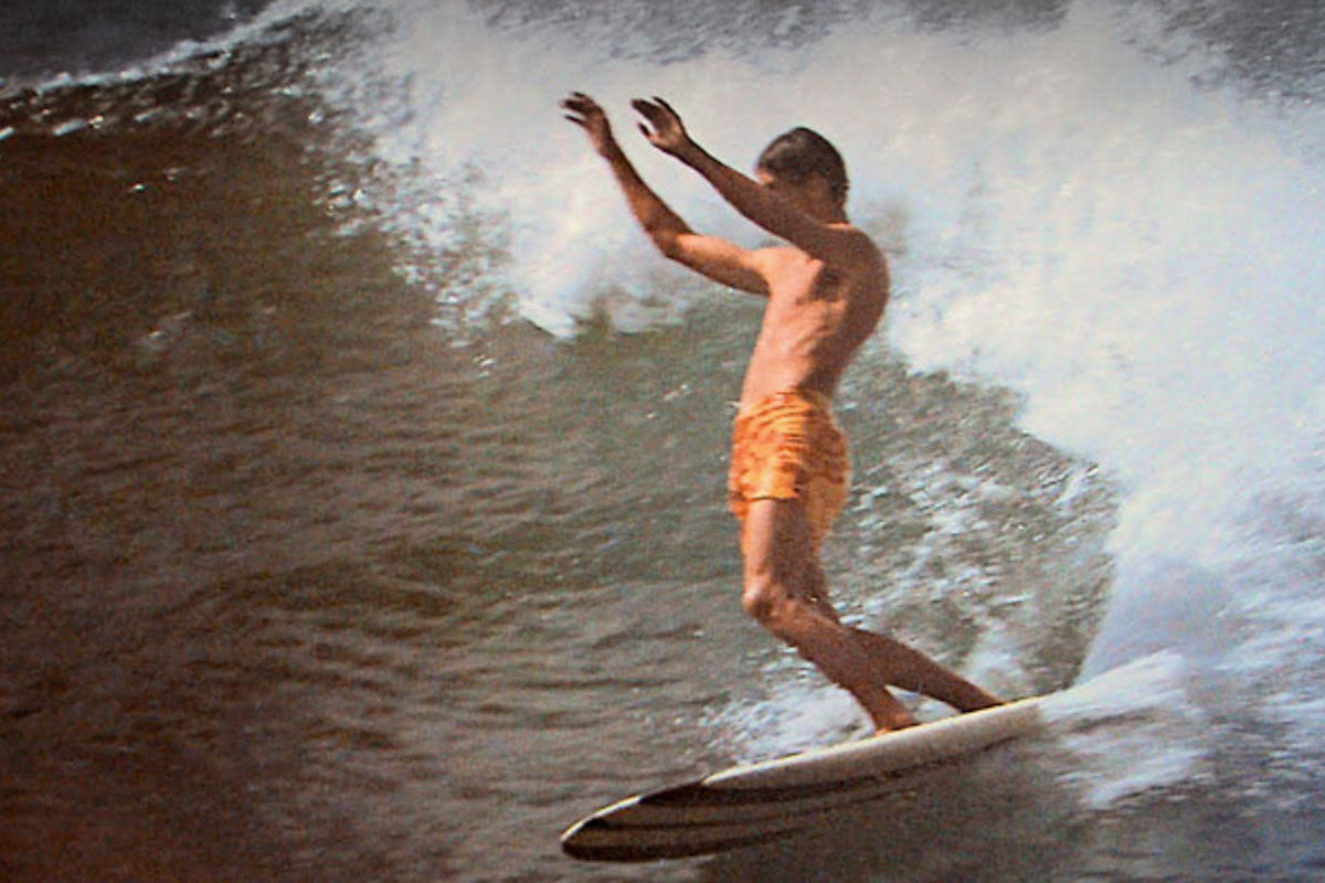 Rod Sumpter Surfing in Britain