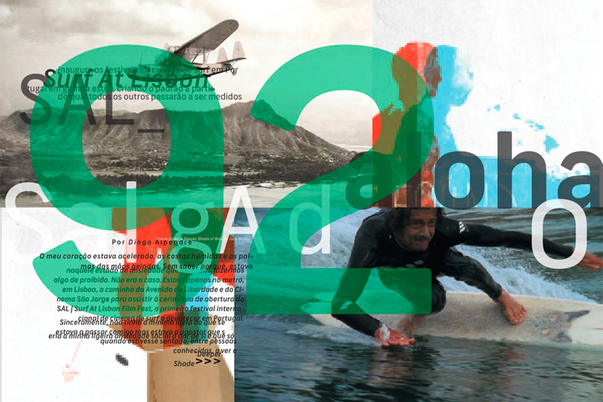 spread from surf portugal magazine designed by david carson
