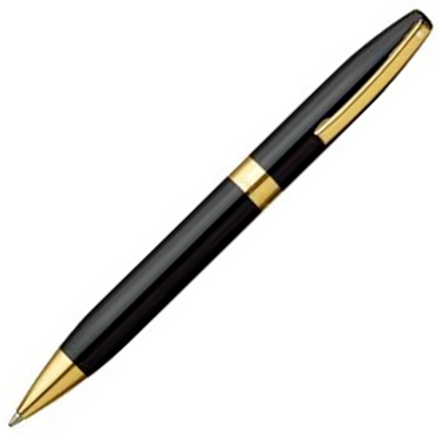 Sheaffer Balance Ballpoint Pen - Black Gold Trim (USA Classic Edition) –