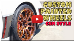 Custom Painted Wheels