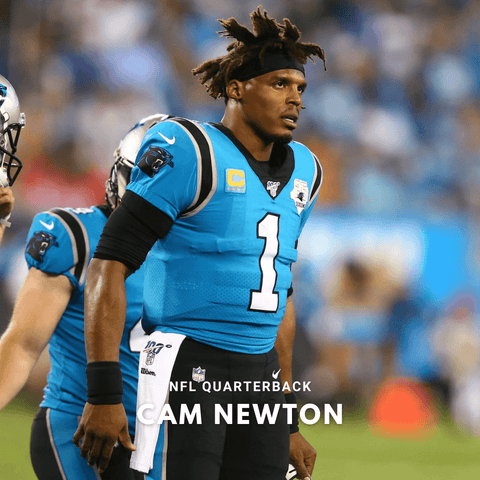 Cam Newton - NFL Quarterback - Vegan Plant Based Professional Athlete - Clean Machine