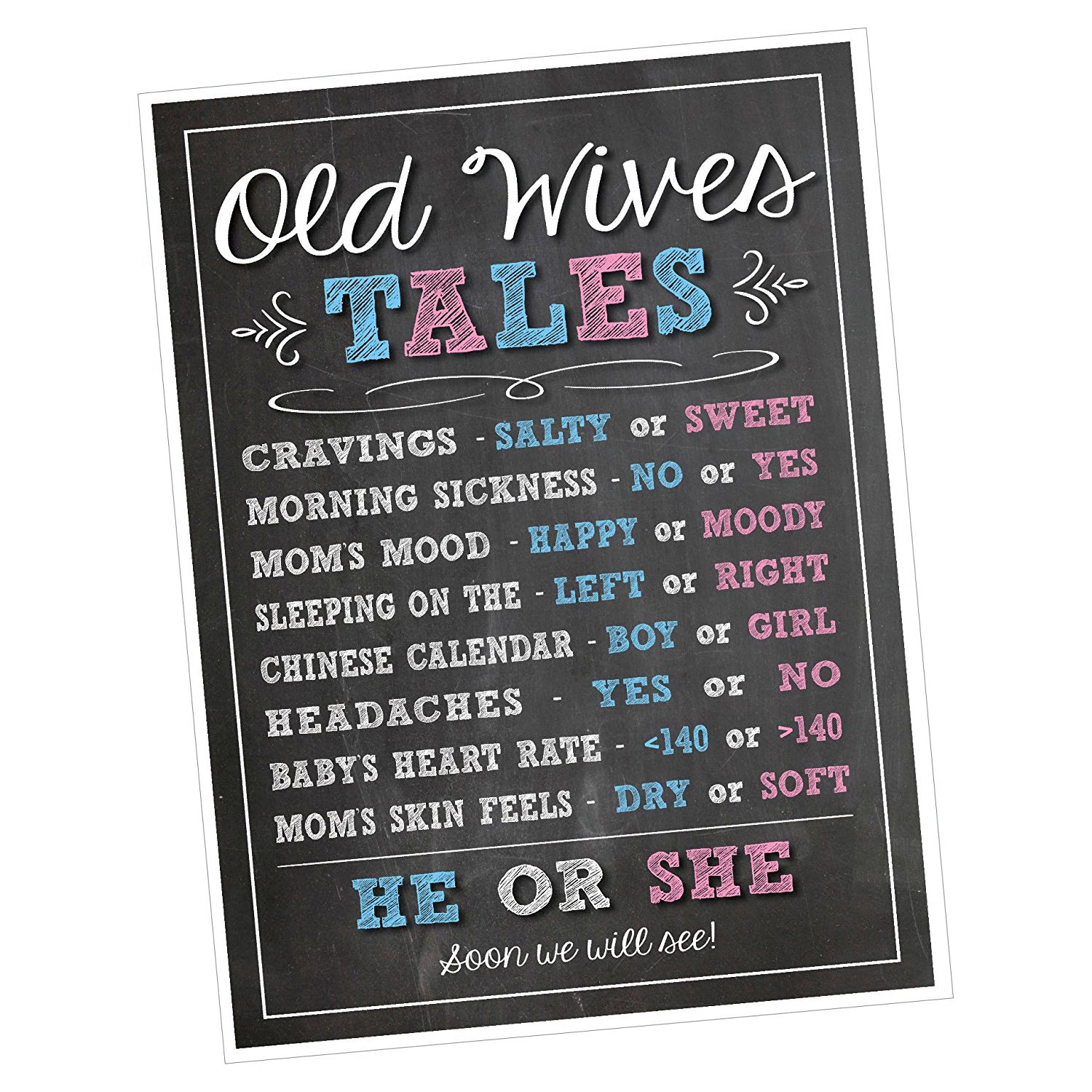 old wives tales baby gender