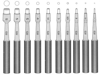 Punch Scalpels in Various Sizes