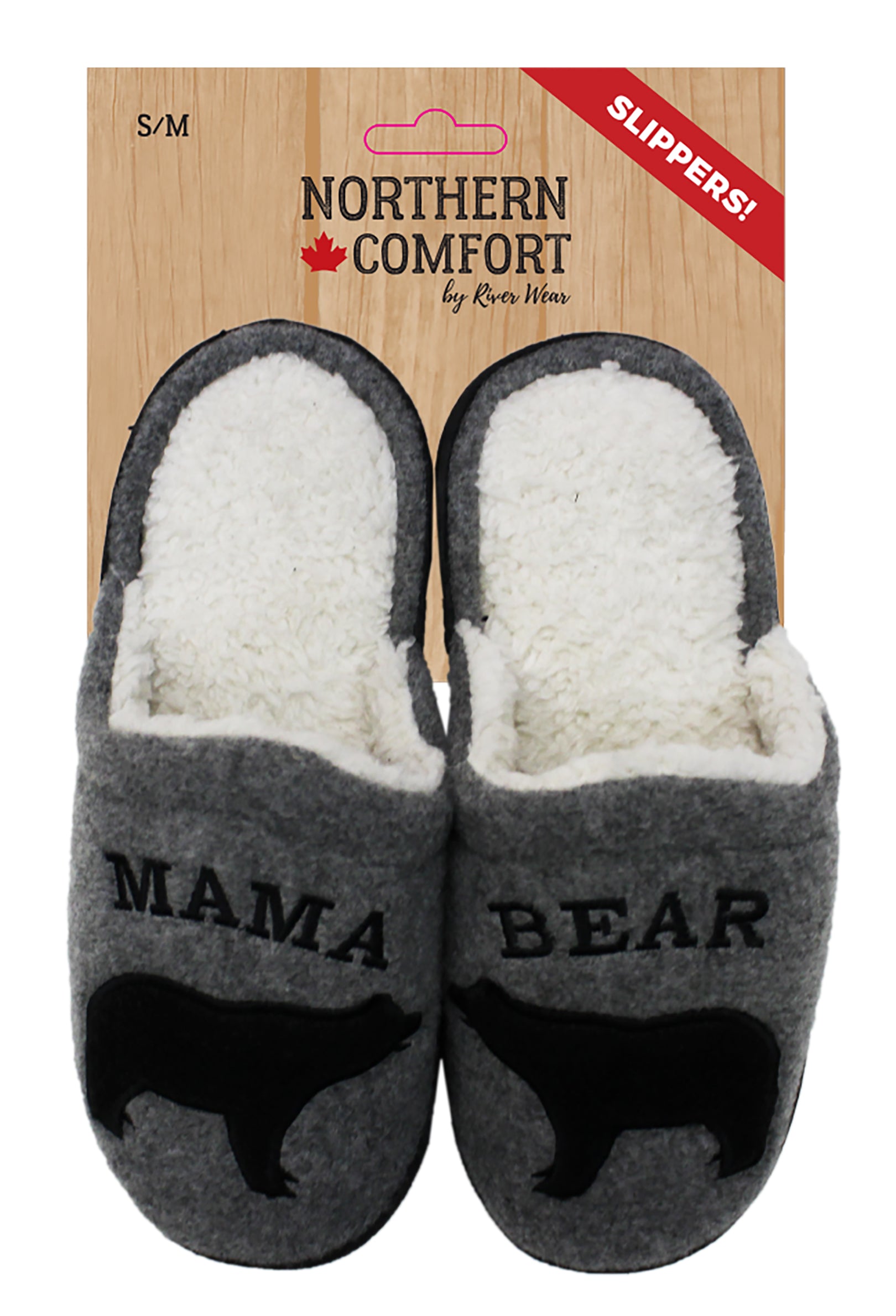 mama bear slippers