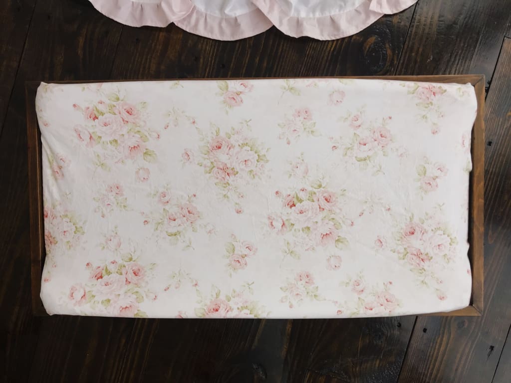 shabby chic crib bedding