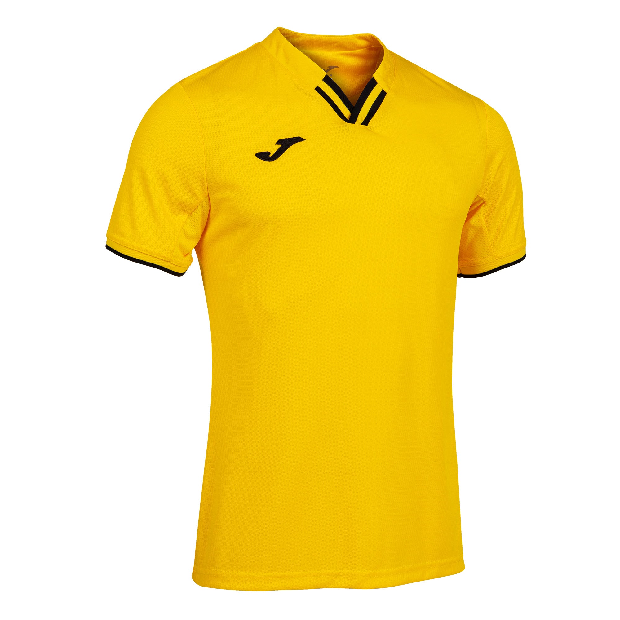 Joma Toletum IV Short Sleeve T-Shirt - Yellow/Black ...
