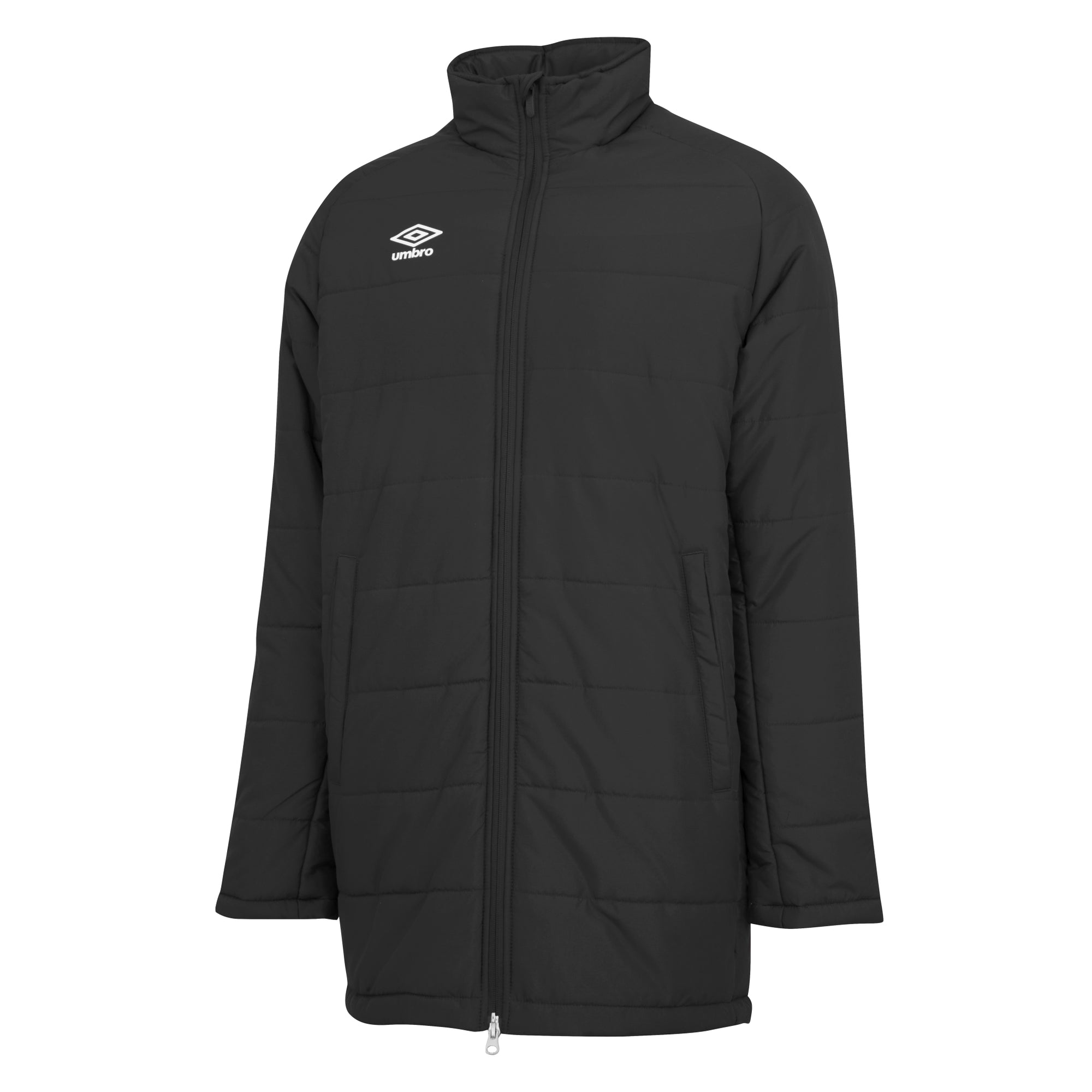 umbro long padded jacket