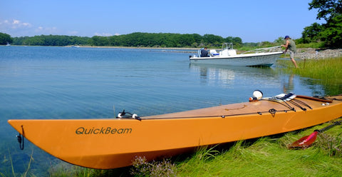 Quickbeam kayak at Brave Boat Harbor