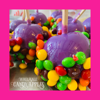 Candyland Apple with Skittles – wholesalecandyapples.com