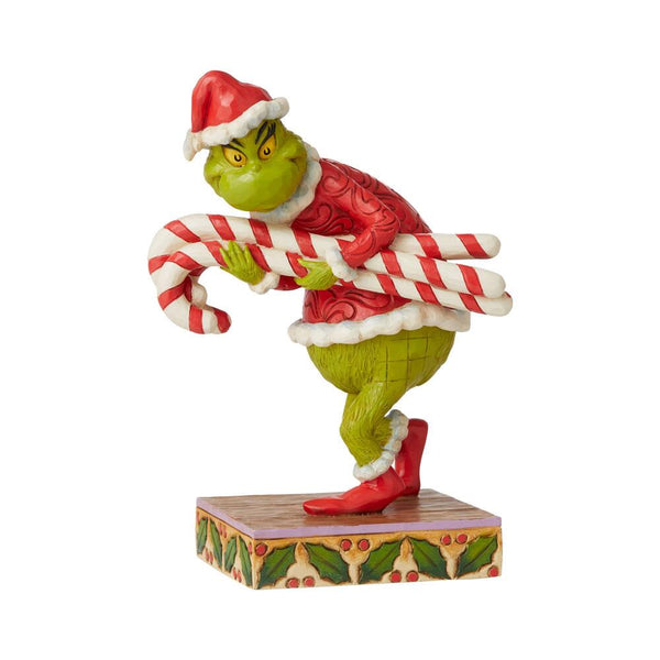 Grinch Stealing Candy Canes - Country N More Gifts