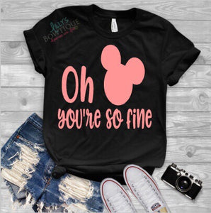 oh mickey you so fine shirt