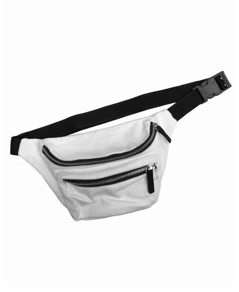 cheap white bum bag