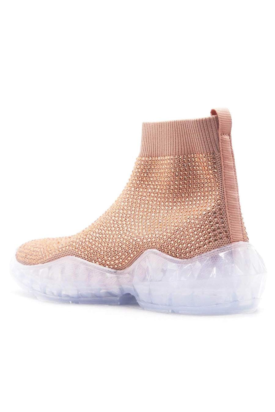 bedazzled sock sneakers