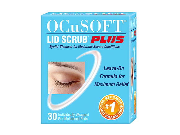 Ocusoft Lid Scrub Plus Pre Moistened Pads Dryeyeshop 