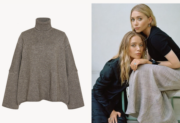 Turtleneck sweater by the Row cofounders Mary Kate and Ashley Olsen